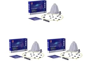 POCHY 3Pack Magnetic Stones - for Cluster Magnet Game - Magnetic Pebbles Game - Magnetic Chess Game - Magnetic Portable Chess Board For Family Gathering And Camping
