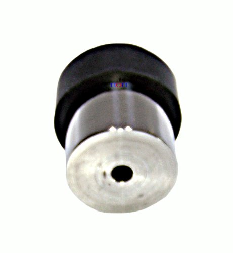 Türstopper TS-35895 P Edelstahl poliert mit Schraubkopf Türpuffer Bodenmontage - 3