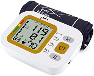 KZJBMP Microcomputer BMP Newest Rechargeable Fully Automatic Electronic Sphygmomanometer USB Digital Measure Upper Arm Blood Pressure And Heart Beat Higher Accuracy,Large LCD Display Doctor recognized