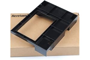 Heretom 661914-001 2,5 Pouces à 3,5 Pouces Caddie Plateau Support Adaptateur SSD/SAS/SATA Caddy Adapter Converter pour HP G8 Gen8 G9 Gen9 Server 651314-001 774026-001