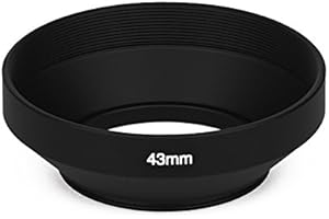 FITTINGS4YOU Uniwersalna osłona przeciwsłoneczna 43 mm