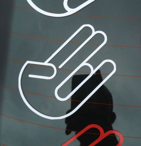 The Shocker JDM EDM Decal / Vinyl / Sticker (COLOUR OF YOUR CHOICE)