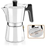 BRA CAFETERA DE Luxe 2, Aluminio, Plata, 12 tazas : Amazon.es: Hogar y  cocina