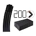 Produktbild Darts Pfeile und Magazin,MAJOZ Worker 200er Darts Pfeile und 22 Darts Magazin für Nerf N-Strike Elite Disruptor/ Firestrike/ Rapidstrike/ Retaliator/ Elite Jolt/ Modulus Blaster/ Surgefire/ Accustrike / Mega Mastodon usw