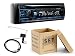 Produktbild Alpine CDE-205DAB 1 DIN Autoradio mit DAB CD USB Bluetooth inkl Antenne für Toyota Avensis Facelift_T22_ 2000-2002 Silber Stufenheck, Kombi