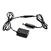Produktbild HermosaUKnight Netzteil-Adapter NP-FW50 Dummy-Akku DC-Powerbank 5V 2A Einzel-USB-Adapter-Schwarz