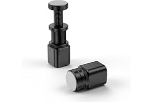 DolDer Mini supporto GPU per scheda grafica, regolabile in altezza, leggero, resistente, supporto per scheda grafica in alluminio lucidato-nero