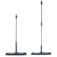 Signoraware Height Adjustable mop Wet and Dry Cleaning Flat Microfiber Floor Cleaning Mop with Telescopic Stainless…