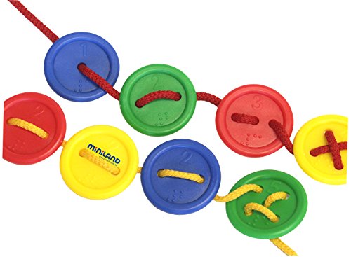 Miniland Educational 154221 - Juego de costura, 140 piezas