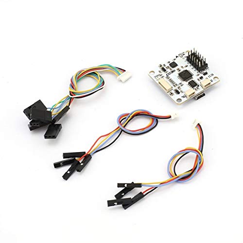Preisvergleich Produktbild Funnyrunstore Professional CC3D Openpilot Selbststabilisierender Flugsteuerpult 32Bit Perfekt für Multirotor Mini QAV250 Weiß (Farbe: Multicolor)