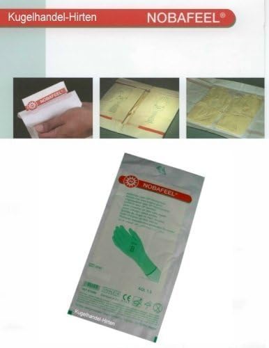 1 Pair of Surgical Gloves - Powder Free Latex Gloves - Sterile Packaging - Size 7.5, Not Specified
