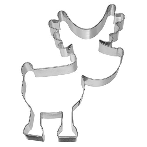 Birkmann 1010698810 Stampino Rudolf, 13 cm, Plastica, Grigio, 5 x 3 x 2 cm