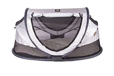 Deryan Travel Cot Bambin Luxe Argent