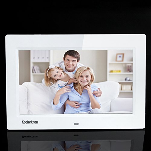 Koolertron 10.1 Inch HD LCD Digital Photo Frame Picture frame With Remote Control,Support JPG/JPEG/RM/RMVB/AVI/MPG/MPEG/VOB