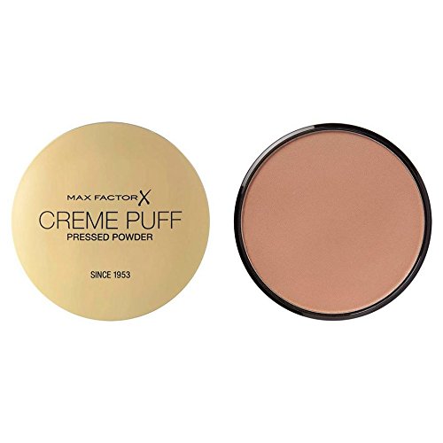 Max Factor Creme Puff Compact Refill Pressed Powder, Number 42, 21 g, Deep Beige
