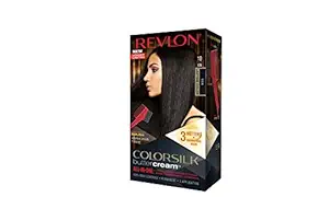 Revlon Colorsilk Buttercream Hair Dye, Black, 1 Count