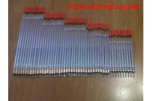 LIDSTERS FISHING SUPPLIES 50 Assorted Loaded Fishing Carp Coarse Match Waggler Floats Wholesale WOW