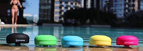 Splash Tunes Shower Speaker - Waterproof Bluetooth Shower Speaker  Portable  Hands-Free  Wireless  Water Resistant  Shower Speaker with Built-in Mic a