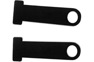 zalati Motorcycle Open/Full Buckle Fastener Bar 2pcs Metal Quick Release Lock Pad for Helmet Hanger Easy to Install Use Compatible with Yamaha Honda