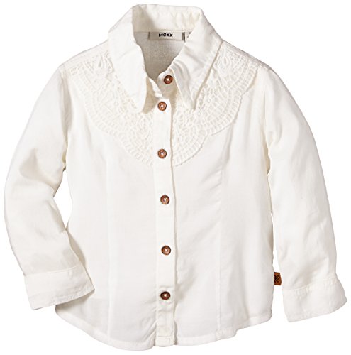 Mexx Baby-Girls K1IIB009 Mini Girls Light Weight Blouse, White (Paper), 9-12 Months (Manufacturer Size: 80)