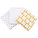 Minene Uk Ltd Dribble Cloths (Gold and Grey)
