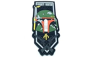 PATCH NATION Boba Fett Bounty Hunter Fan Patch PVC Patch