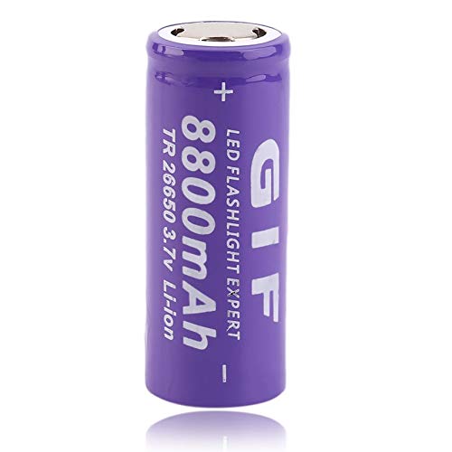 Preisvergleich Produktbild Li-Ionakku 3.7V 26650 8800mAh für LED-Taschenlampen-Fackel