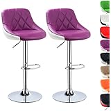 tabouret de bar violet