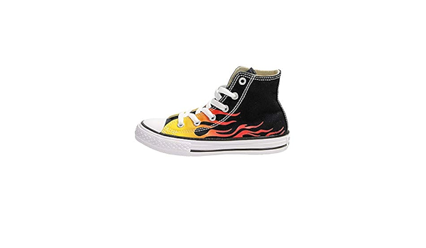 converse con fiamme
