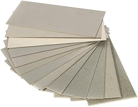 QuiCi Thin Diamond Sharpener Tool Sharpening Stone Square Plate Whetstone 240Grit