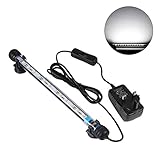 iluminacion led para acuarios marinos Las luces azules brillantes llevadas crean la luz hermosa en su acuario. Es ideal para acuario, tanque de peces, piscina, estanque, etc.