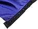 WM Beauty 6 Colours Available 50'' x 58'' Professional Water Repellent Adjustable Hair Salon Cape with Snaps Closure, Blue