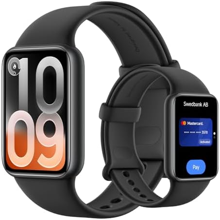 XIAOMI Smart Band 10 Pro NFC, Fitness Tracker per Uomo e Donna, Display AMOLED 1,74", Sonno Migliorato, 21 Giorni di Autonomia, Android/iOS, 150+ Sport, GNSS, 5ATM, Nero