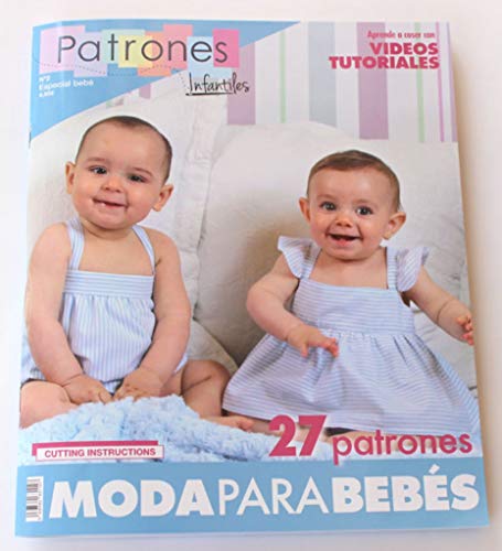 Per bambini da cucire modello Magazine, No. 2. Baby Special, 27 motivi Model. Taglio istruzioni.