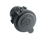 toma corriente 12v renault clio twist-and-lock sistema, permite un adaptador de enchufe adecuado (no incluido) para bloquear en su lugar.