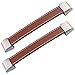 Produktbild FBSHOP(TM) 2pcs Retro Leder Kleiderschrank Schuh Box Schublade Griffe Türknauf , Koffer Koffer zieht Knöpfe, Weinschrank Holzkiste zieht Griffe, Möbelbeschläge