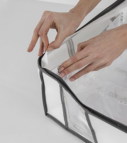 Compactor RAN3592 Unterbettkommode mit Vakuumbeutel, 50 x 65 x 15,5 cm, weiß - 7