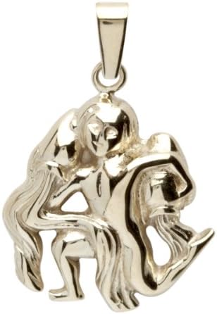 InCollections Women's Pendant Aquarius Star Sign 333 / 000 Gold 1000100526100