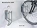 Produktbild Fahrradständer Wandparker 3400 1 Stellplatz 3490