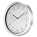 Produktbild Be82aene Haus Dekoration Silent Wall Metalluhr Thermometer Hygrometer Art Decor-Perfekt für jeden Dekorationsstil, Zuhause, Hotel, Büro, Klassenzimmer oder Fitnesscenter