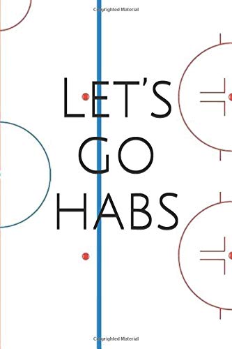 Cropswap.co.nz Let’s Go Habs: A Hockey Notebook For Your Everyday Needs Image