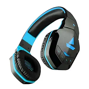 boAt Rockerz 510 Wireless Bluetooth On Ear Headphones with Mic (Furious Blue)