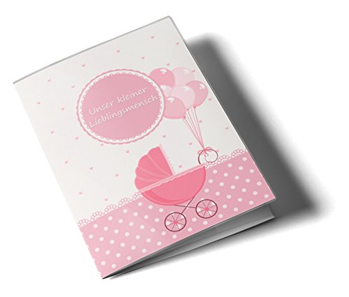 Mutterpasshülle 3-teilig rosa Herzchen Geschenkidee Mutterpass Hülle personalisierbar mit Namen - 2