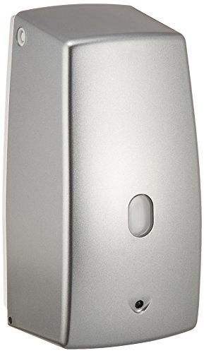 Wenko 21804100 Infrarot Seifenspender Treviso Platin matt, Fassungsvermögen 0,65 L, Kunststoff, 11 x 22,5 x 10,5 cm