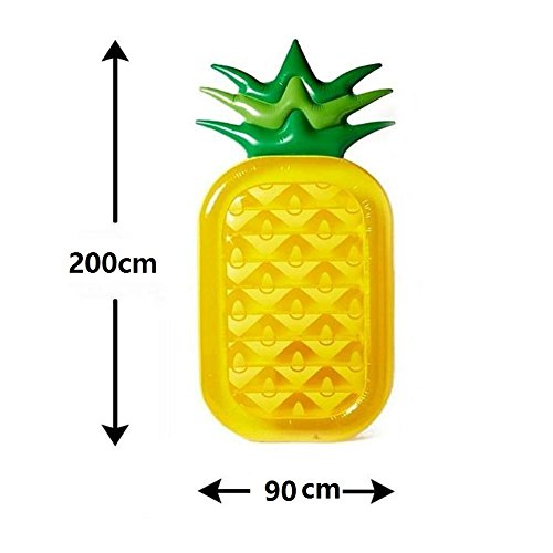 Giant Inflatable Pineapple Pool Party Float Raft, Outdoor Swimming Pool Inflatable Floatie Lounge /Pool Loungers Toy for Adults & Kids (Pineapple) reviews Giant Inflatable Pineapple Pool Party Float Raft, Outdoor Swimming Pool Inflatable Floatie Lounge /Pool Loungers Toy for Adults & Kids (Pineapple)