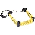Modern Black Igal Tassels Head Dress shemagh egal Agal Gutra Gold Silver Rings Halo (Gold Tassels)