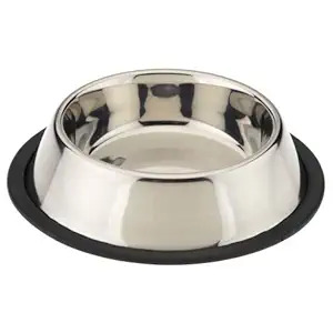 Pets Empire Dog Feeding Bowl Steel (Medium)