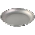 Loom Tree Titanium Plate Fruit Tableware Round Dish Frying Pan for Picnic BBQ 220x28mm Outdoor Sports | Camping & Hiking | Camping Cooking Supplies | Camping Cookware