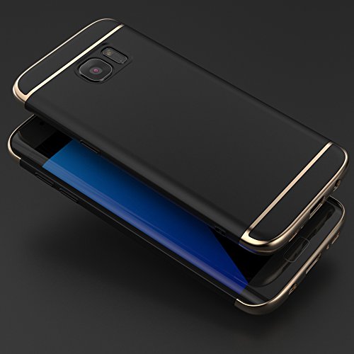 iMounTop Hülle Samsung Galaxy S7 Hülle Case Tasche Zubehör Gehäuse Rahmen Fall Etui 3-in-1 Plating Überzug PC Anti-stoß Schutzhülle Tasche Schale für Samsung Galaxy S7 Smartphone (5.1 zoll) (Grey) - 4