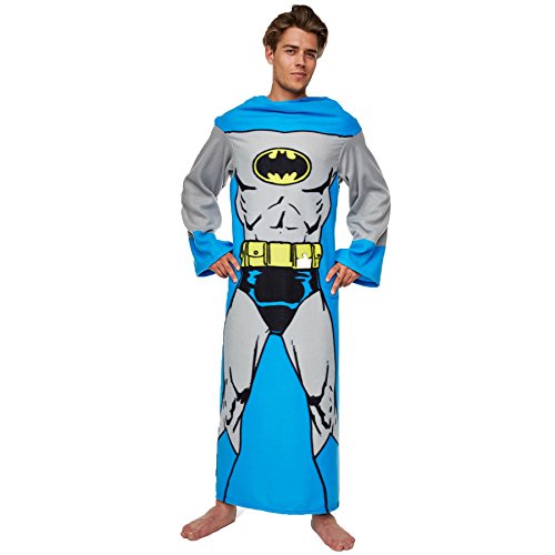 DC Comics uomo con un cappotto blu scuro/tempesa